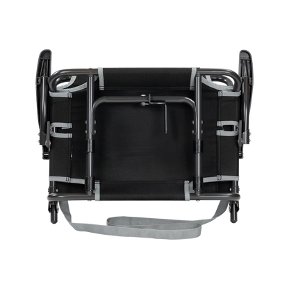 Ultra-Lightweight Big Comfort Stadium Chair with Armrests - Choice 465 - Bleacher-Friendly Stadium Chair with Back Support Detail