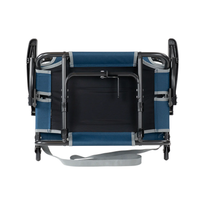 Ultra-Lightweight Big Comfort Stadium Chair with Armrests - Choice 465 - Bleacher-Friendly Stadium Chair with Back Support Detail