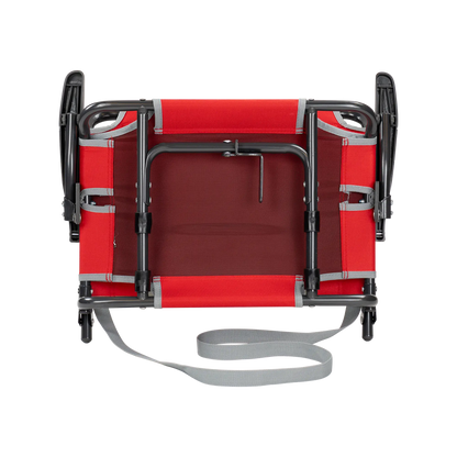 Ultra-Lightweight Big Comfort Stadium Chair with Armrests - Choice 465 - Bleacher-Friendly Stadium Chair with Back Support Detail