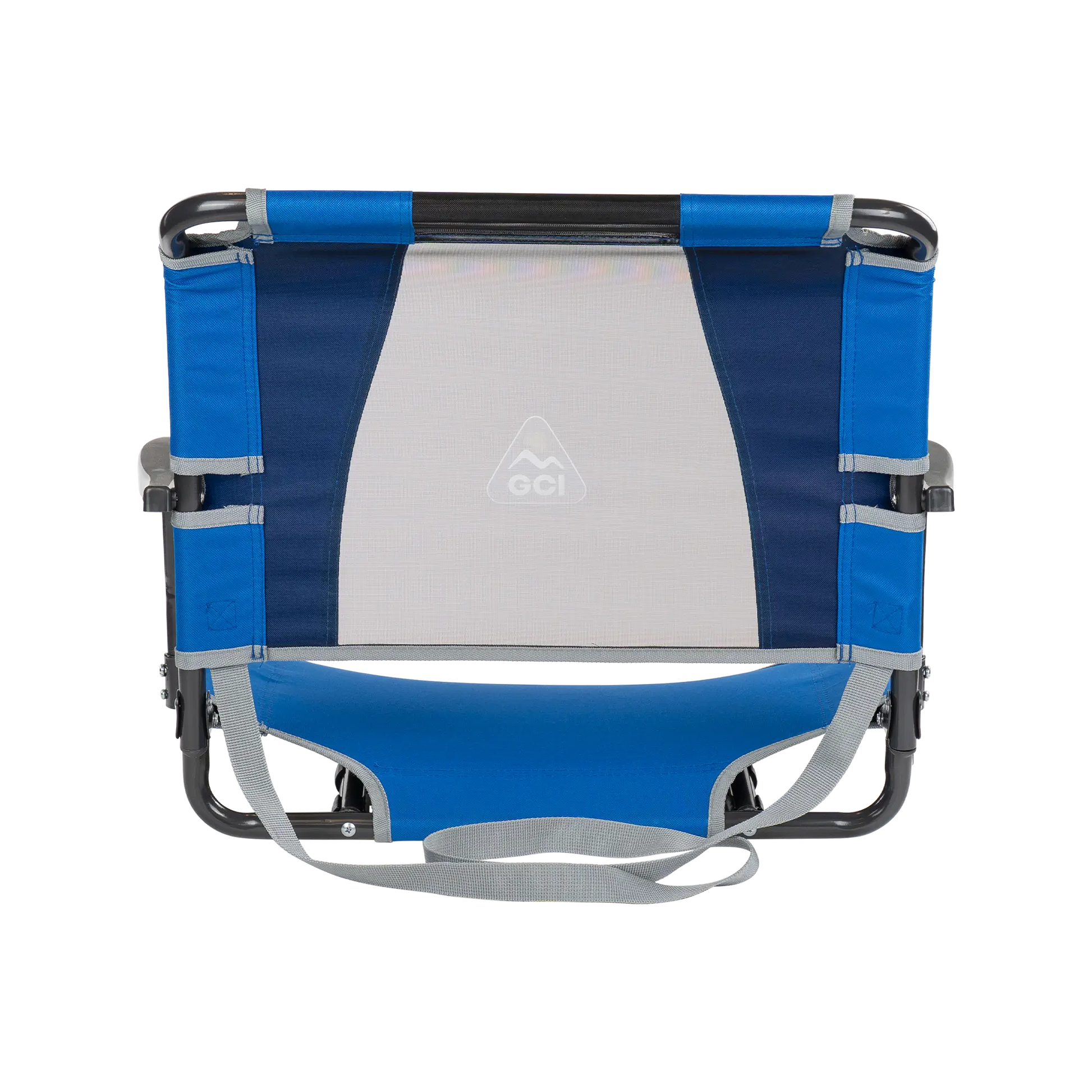 Ultra-Lightweight Big Comfort Stadium Chair with Armrests - Choice 465 - Bleacher-Friendly Stadium Chair with Back Support Detail