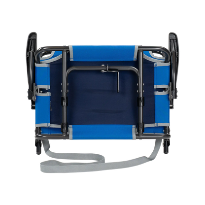 Ultra-Lightweight Big Comfort Stadium Chair with Armrests - Choice 465 - Bleacher-Friendly Stadium Chair with Back Support Detail