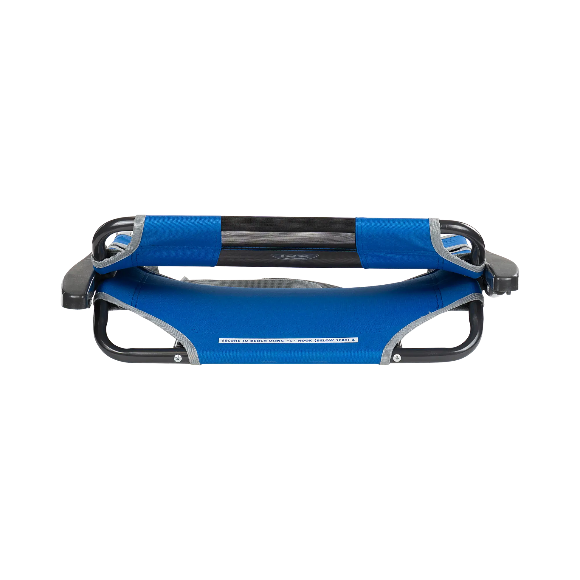 Ultra-Lightweight Big Comfort Stadium Chair with Armrests - Choice 465 - Bleacher-Friendly Stadium Chair with Back Support Detail