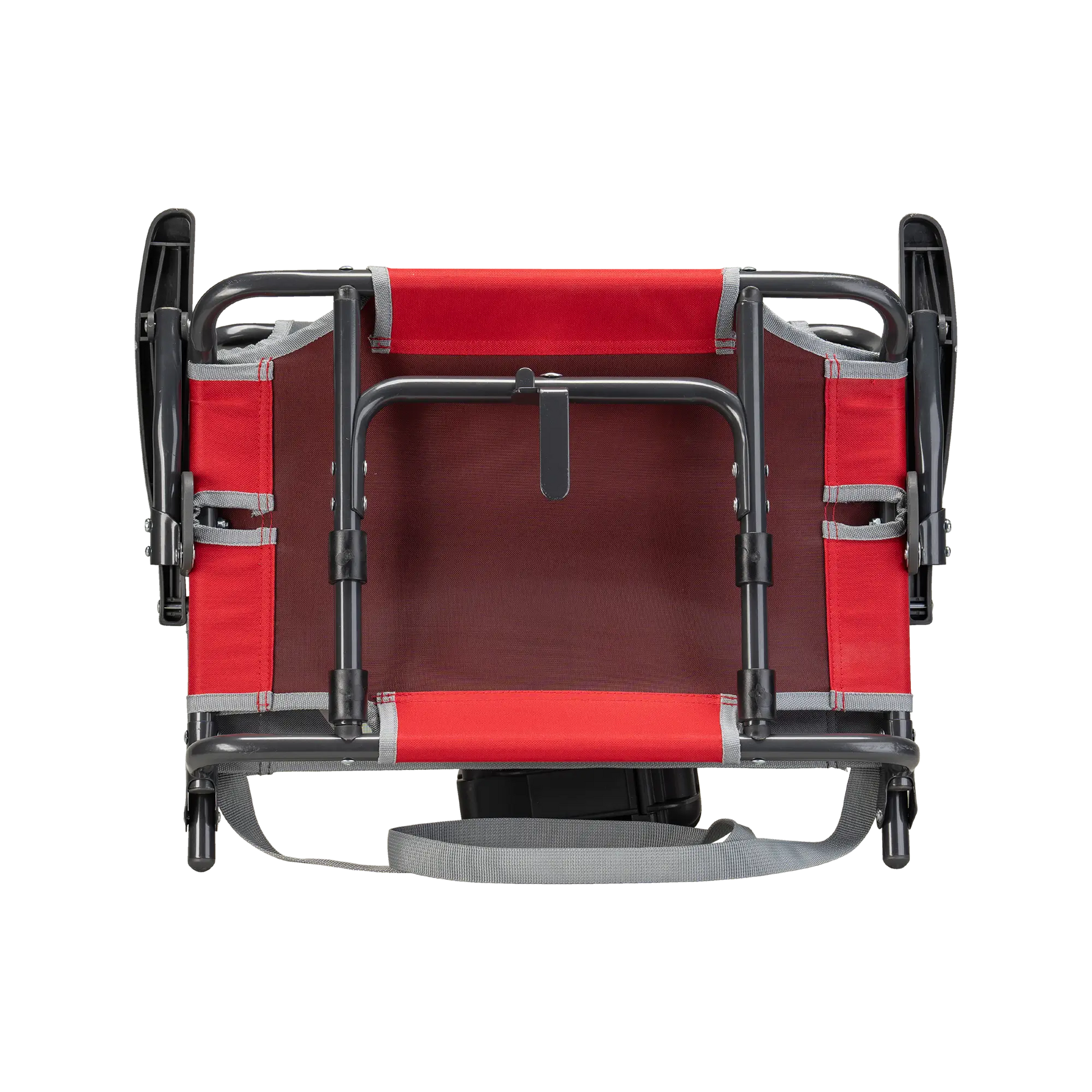 Ultra-Lightweight Big Comfort Stadium Chair with Armrests - Choice 465 - Bleacher-Friendly Stadium Chair with Back Support Detail