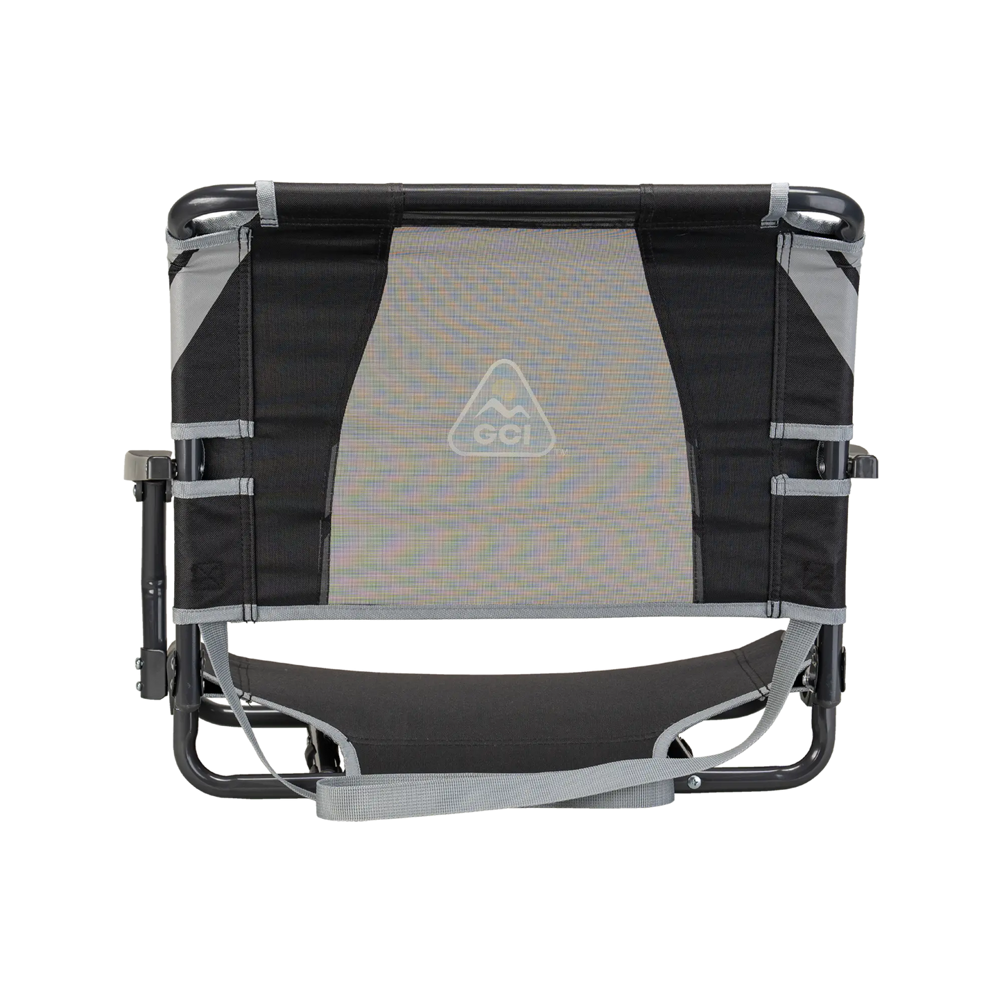 Ultra-Lightweight Big Comfort Stadium Chair with Armrests - Choice 465 - Bleacher-Friendly Stadium Chair with Back Support Detail