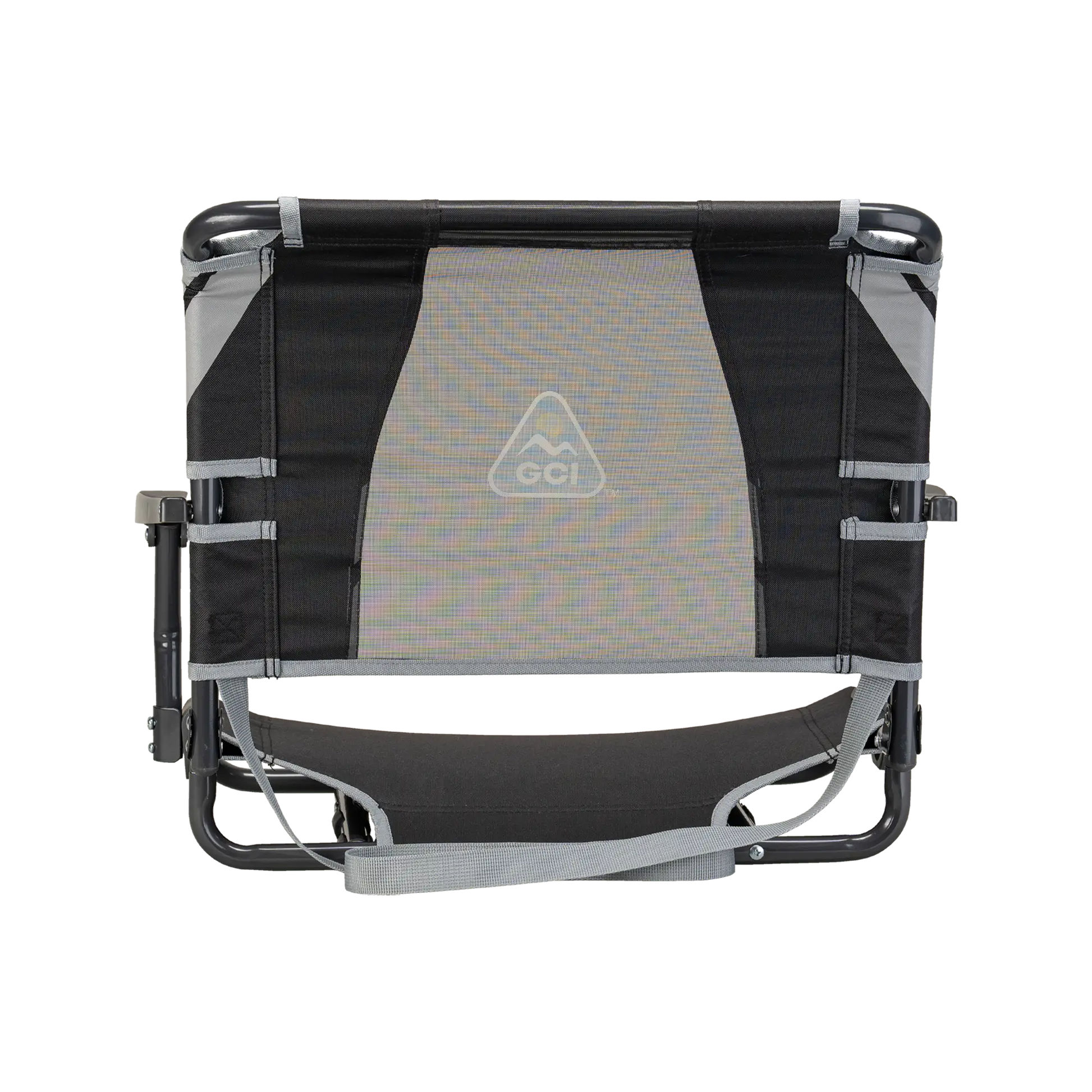 Ultra-Lightweight Big Comfort Stadium Chair with Armrests - Choice 465 - Bleacher-Friendly Stadium Chair with Back Support Detail