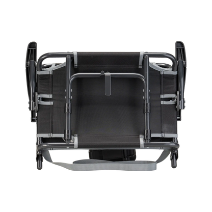 Ultra-Lightweight Big Comfort Stadium Chair with Armrests - Choice 465 - Bleacher-Friendly Stadium Chair with Back Support Detail