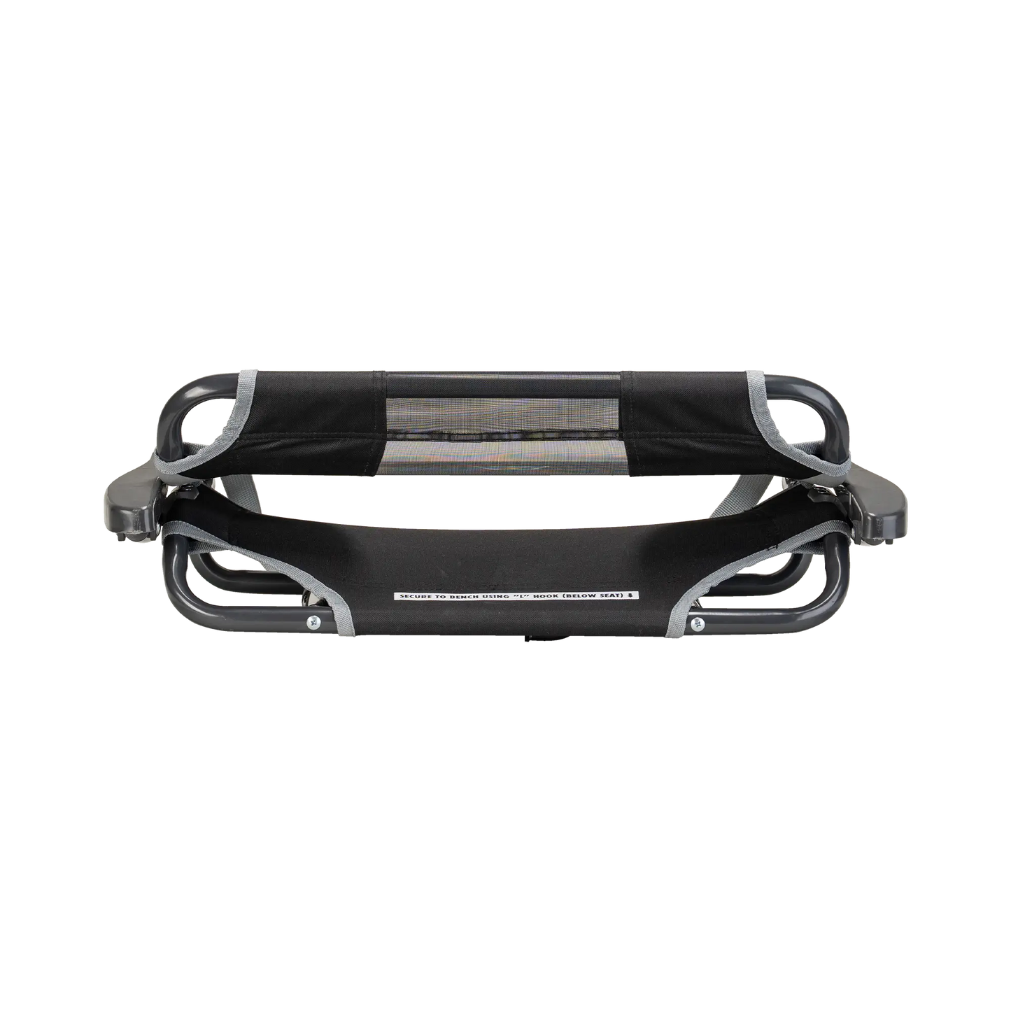 Ultra-Lightweight Big Comfort Stadium Chair with Armrests - Choice 465 - Bleacher-Friendly Stadium Chair with Back Support Detail