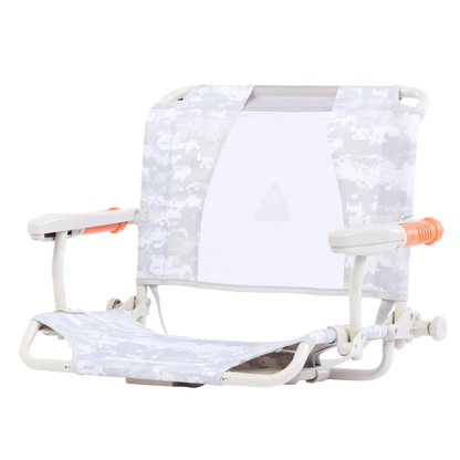 Premium All-Weather Stadium Rock-Cliner - Choice 540 - Freestyle Rocker Portable Outdoor Folding Chair Detail