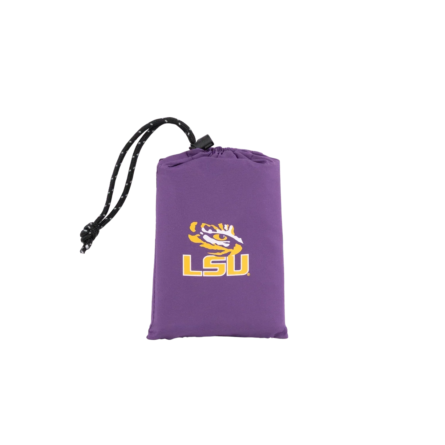 Ergonomic Back-Support College V Seat Inflatable Stadium Cushion - LSU Tigers - Choice 762 - Bleacher-Friendly Stadium Chair with Back Support Detail