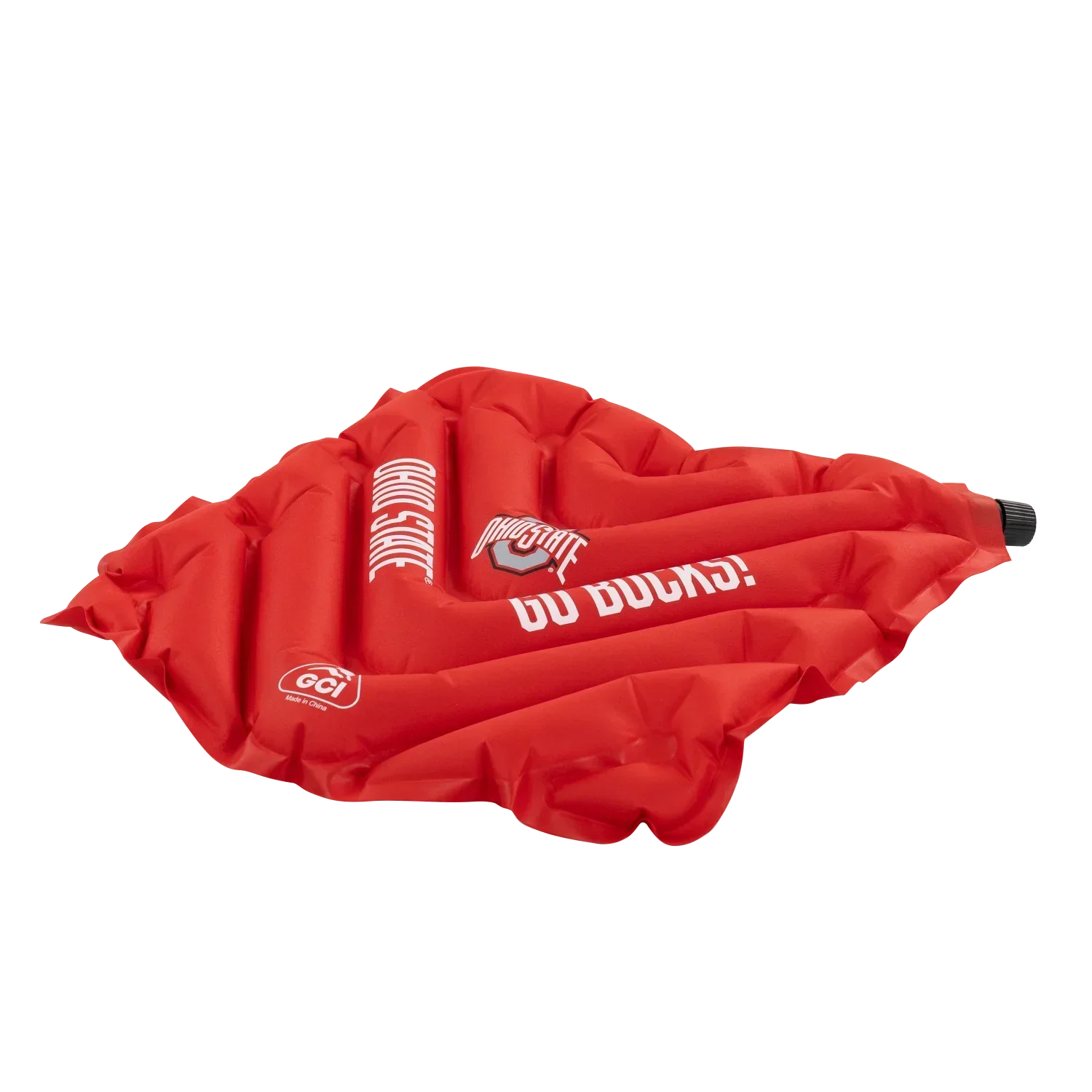 Ultra-Lightweight College V Seat Inflatable Stadium Cushion - Ohio State Buckeyes - Choice 778 - Bleacher-Friendly Stadium Chair with Back Support Detail
