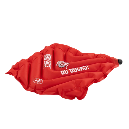 Ultra-Lightweight College V Seat Inflatable Stadium Cushion - Ohio State Buckeyes - Choice 778 - Bleacher-Friendly Stadium Chair with Back Support Detail