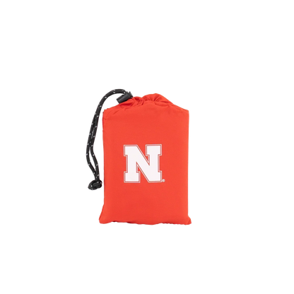Secure-Hook College V Seat Inflatable Stadium Cushion - Nebraska Cornhuskers - Choice 277 - Ergonomic Portable Stadium Seat for Sports Events Detail