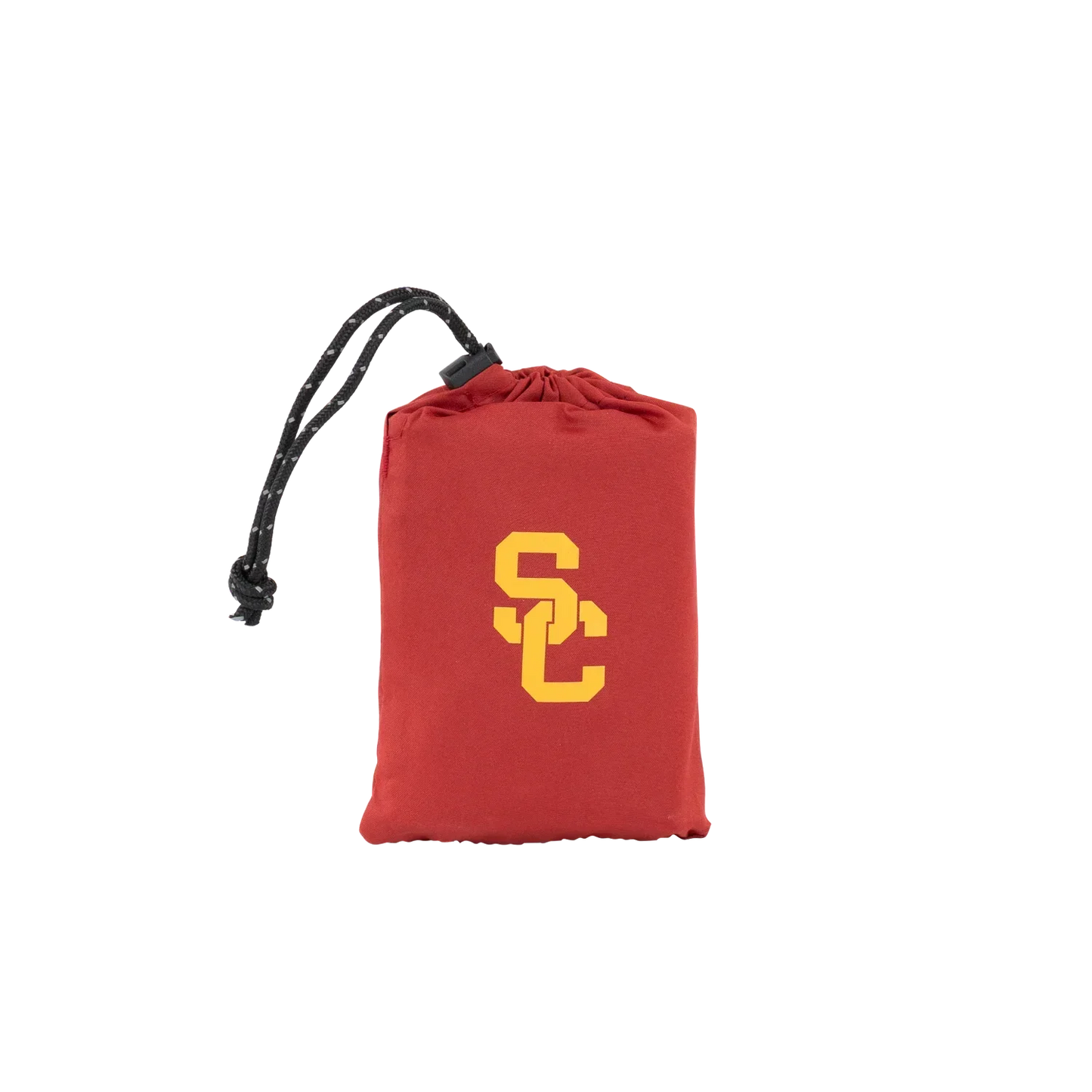 Ultra-Lightweight College V Seat Inflatable Stadium Cushion - USC Trojans - Choice 523 - Lightweight Folding Bleacher Chair with Cushioning Detail