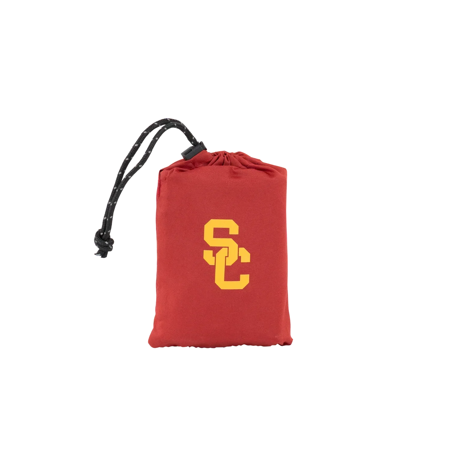 Ultra-Lightweight College V Seat Inflatable Stadium Cushion - USC Trojans - Choice 523 - Lightweight Folding Bleacher Chair with Cushioning Detail