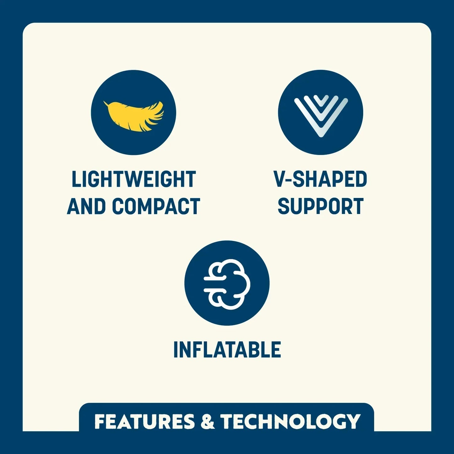 Ultra-Lightweight College V Seat Inflatable Stadium Cushion - USC Trojans - Choice 523 - Lightweight Folding Bleacher Chair with Cushioning Detail