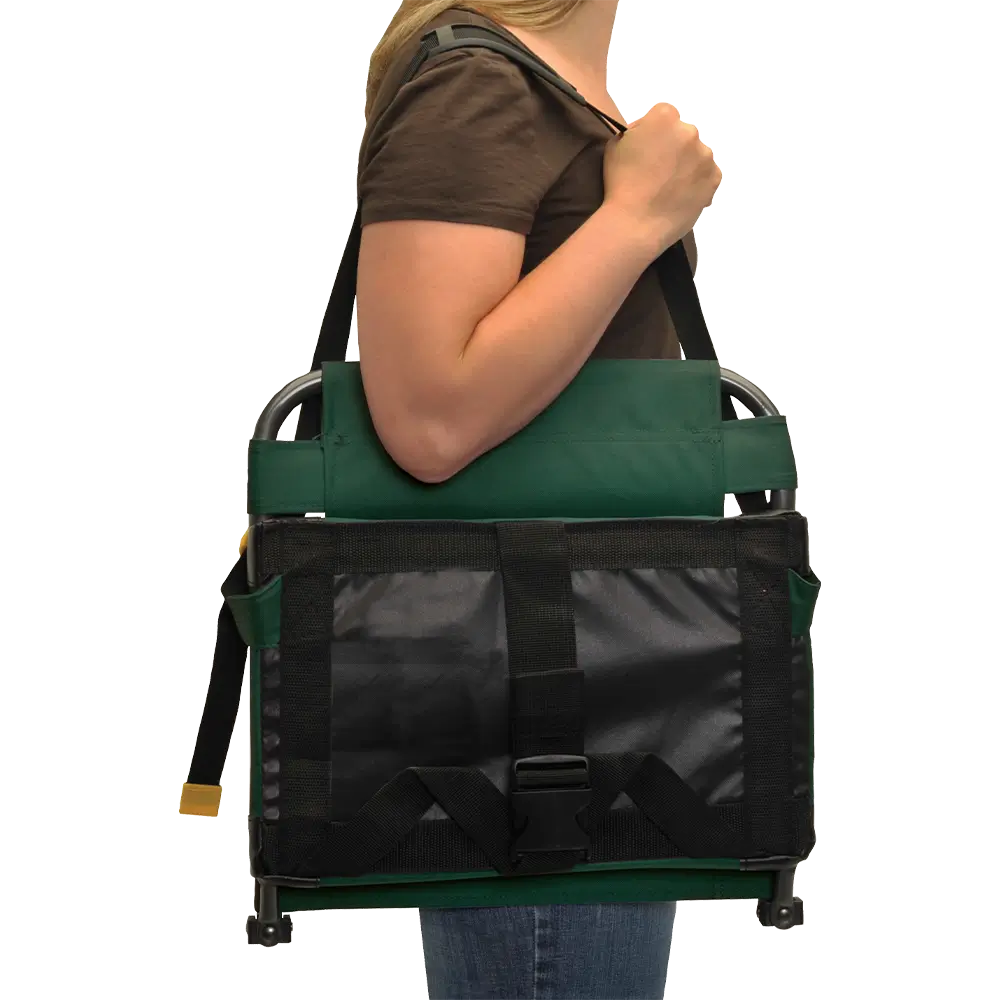 Ergonomic Back-Support BleacherBack - Choice 696 - Bleacher-Friendly Stadium Chair with Back Support Detail