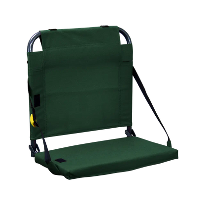Ergonomic Back-Support BleacherBack - Choice 696 - Bleacher-Friendly Stadium Chair with Back Support - Hunter