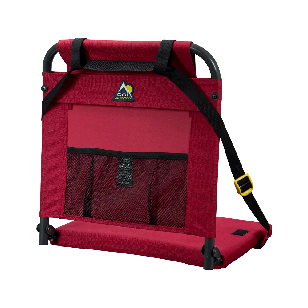 Ergonomic Back-Support BleacherBack - Choice 696 - Bleacher-Friendly Stadium Chair with Back Support Detail