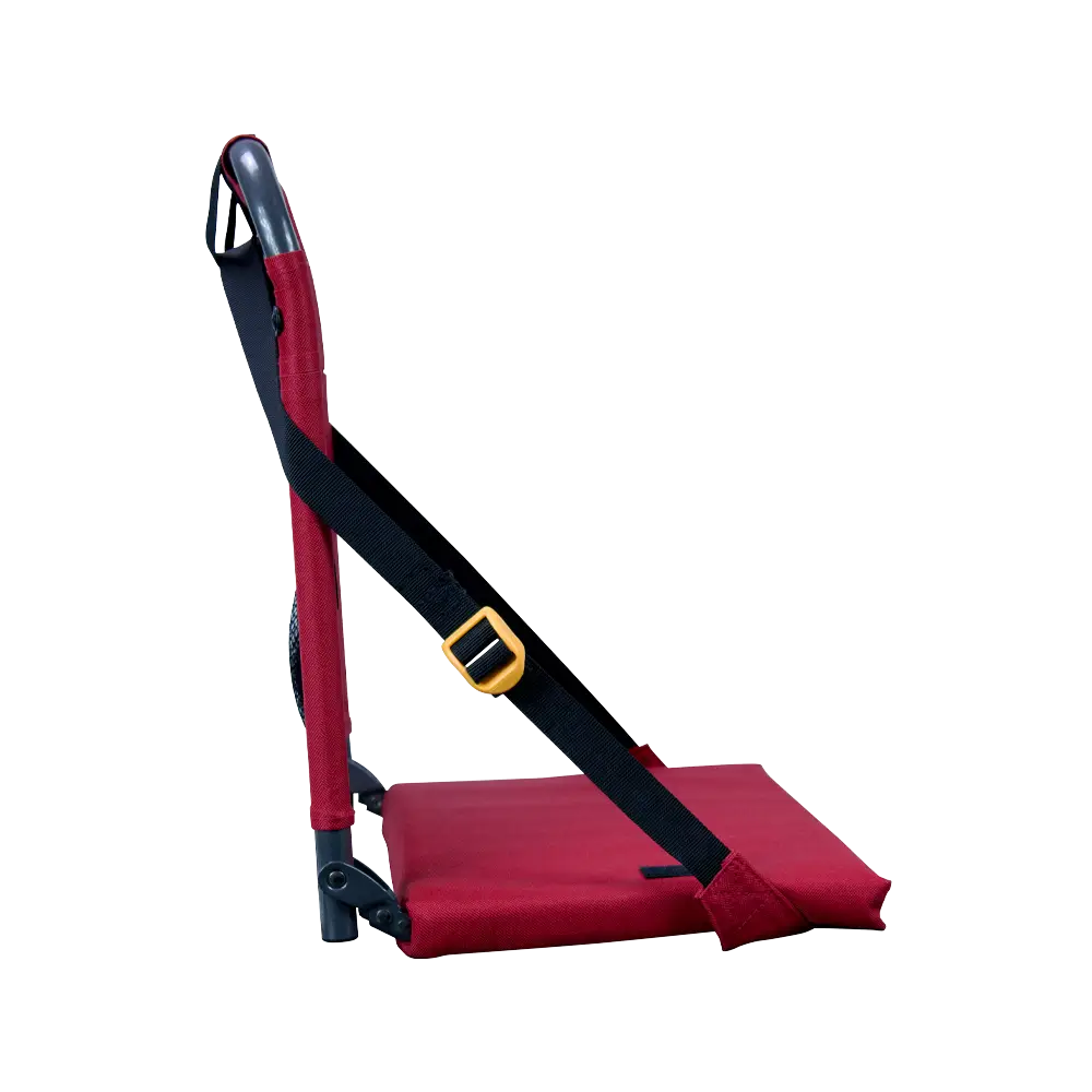 Ergonomic Back-Support BleacherBack - Choice 696 - Bleacher-Friendly Stadium Chair with Back Support Detail