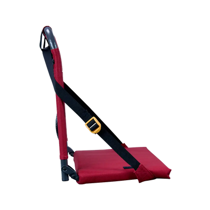 Ergonomic Back-Support BleacherBack - Choice 696 - Bleacher-Friendly Stadium Chair with Back Support Detail