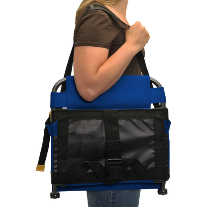 Ergonomic Back-Support BleacherBack - Choice 696 - Bleacher-Friendly Stadium Chair with Back Support Detail