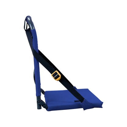 Ergonomic Back-Support BleacherBack - Choice 696 - Bleacher-Friendly Stadium Chair with Back Support Detail