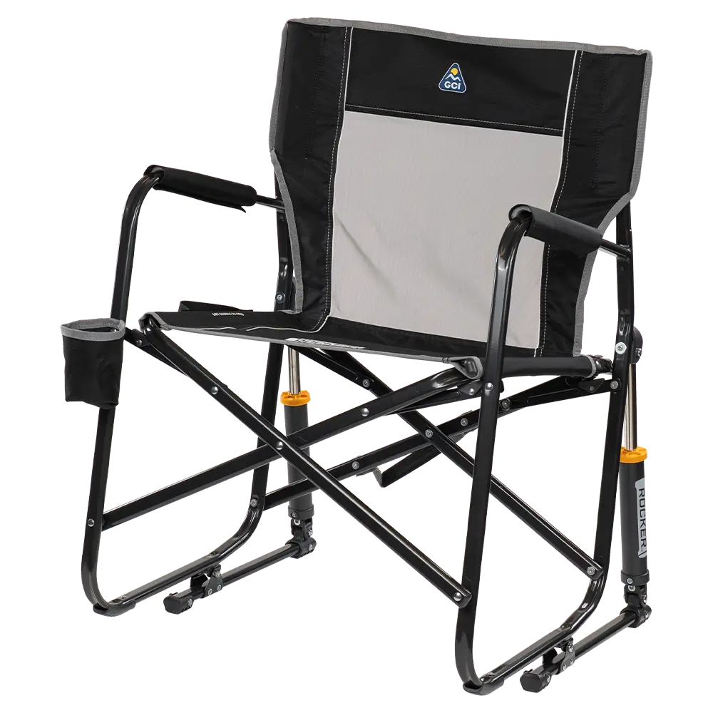 Premium All-Weather Freestyle Rocker - Choice 711 - Freestyle Rocker Portable Outdoor Folding Chair Detail