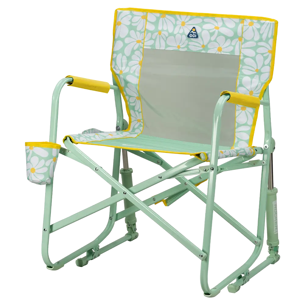 Premium All-Weather Freestyle Rocker - Choice 711 - Freestyle Rocker Portable Outdoor Folding Chair Detail