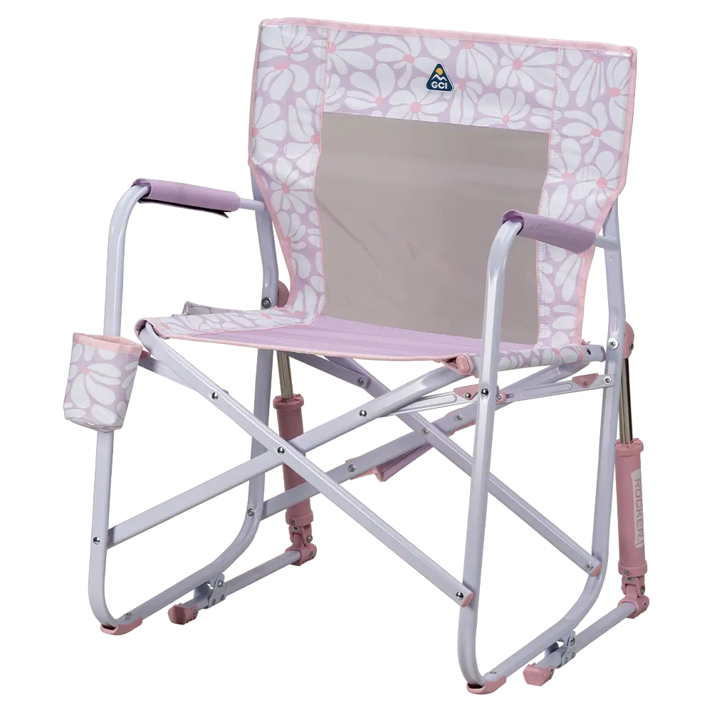 Premium All-Weather Freestyle Rocker - Choice 711 - Freestyle Rocker Portable Outdoor Folding Chair Detail
