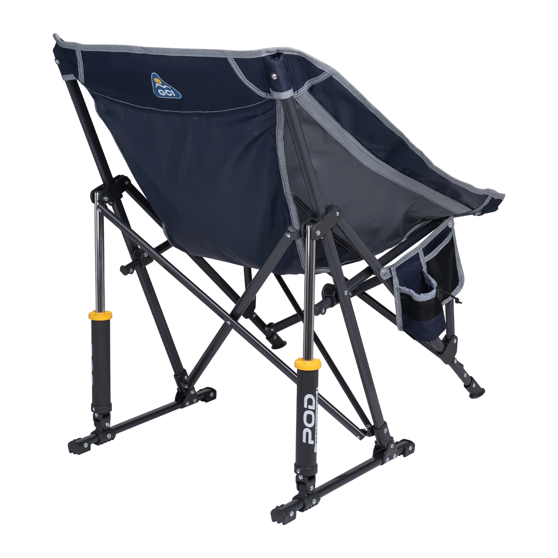Luxury Camp Pod Rocker - Choice 933 - Patented Spring-Action Rocking Chair for Camping Detail