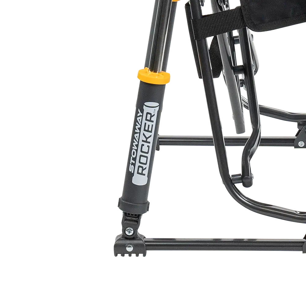 Heavy-Duty Freestyle Stowaway Rocker - Choice 794 - Patented Spring-Action Rocking Chair for Camping Detail