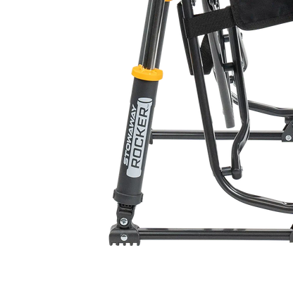 Heavy-Duty Freestyle Stowaway Rocker - Choice 794 - Patented Spring-Action Rocking Chair for Camping Detail