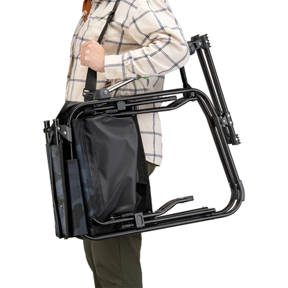 Heavy-Duty Freestyle Stowaway Rocker - Choice 794 - Patented Spring-Action Rocking Chair for Camping Detail