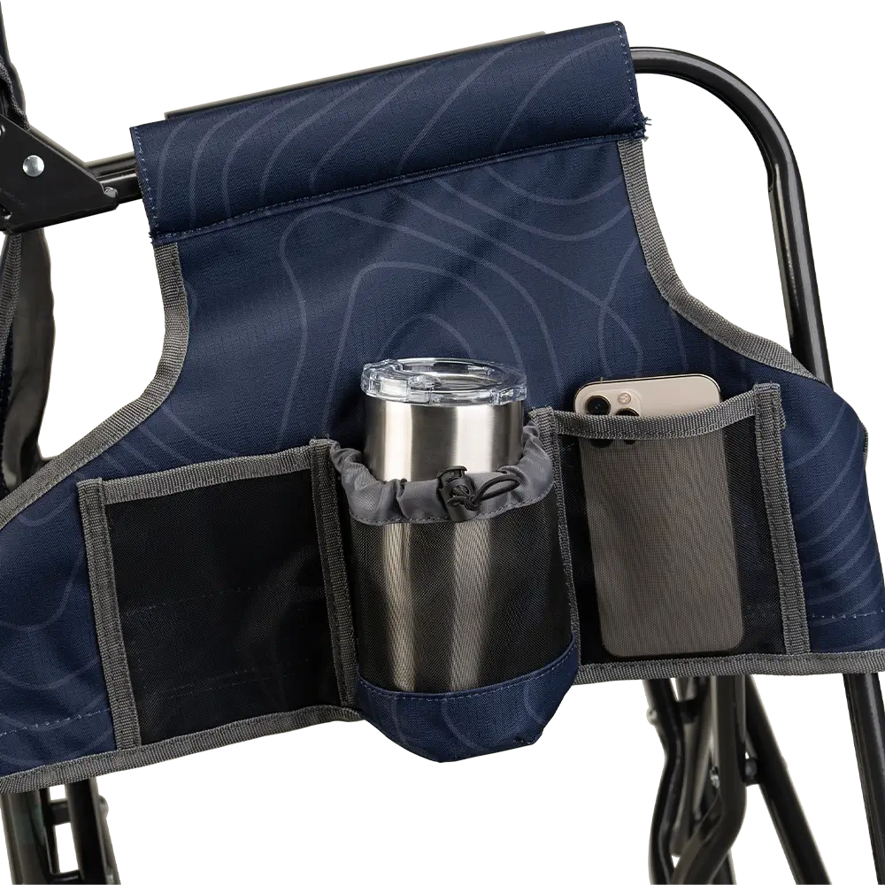 Heavy-Duty Freestyle Stowaway Rocker - Choice 794 - Patented Spring-Action Rocking Chair for Camping Detail
