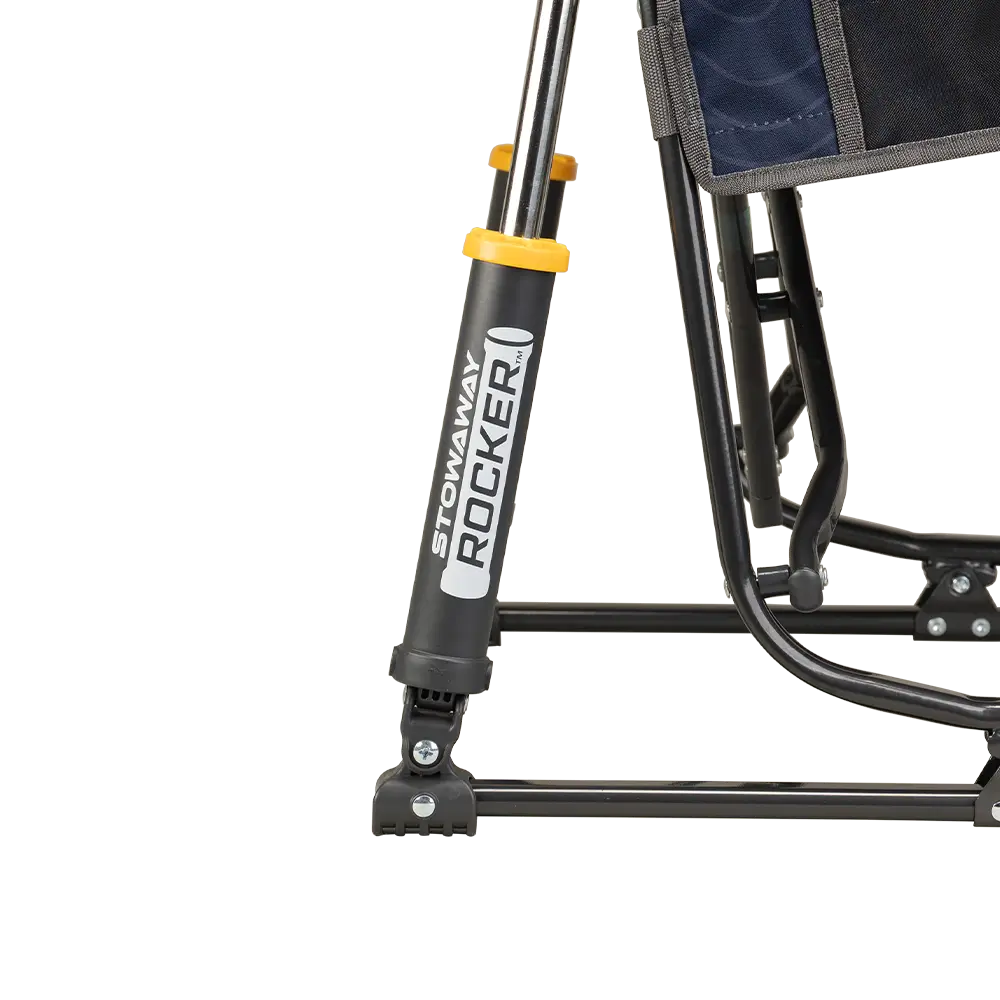 Heavy-Duty Freestyle Stowaway Rocker - Choice 794 - Patented Spring-Action Rocking Chair for Camping Detail