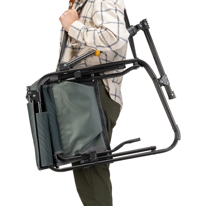 Heavy-Duty Freestyle Stowaway Rocker - Choice 794 - Patented Spring-Action Rocking Chair for Camping Detail