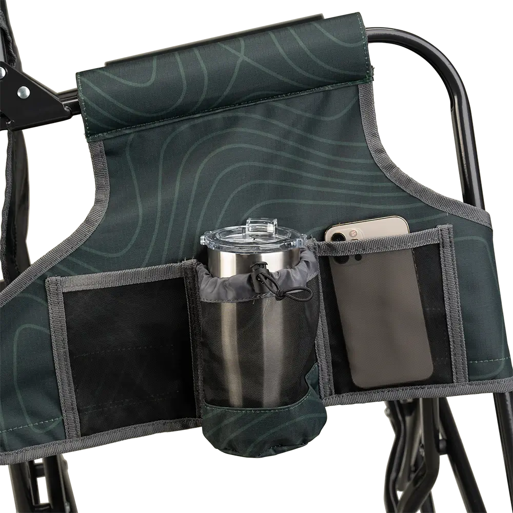 Heavy-Duty Freestyle Stowaway Rocker - Choice 794 - Patented Spring-Action Rocking Chair for Camping Detail