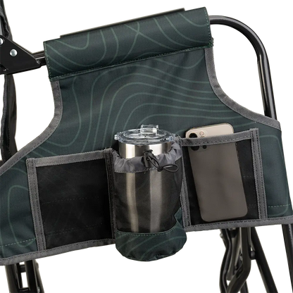 Heavy-Duty Freestyle Stowaway Rocker - Choice 794 - Patented Spring-Action Rocking Chair for Camping Detail
