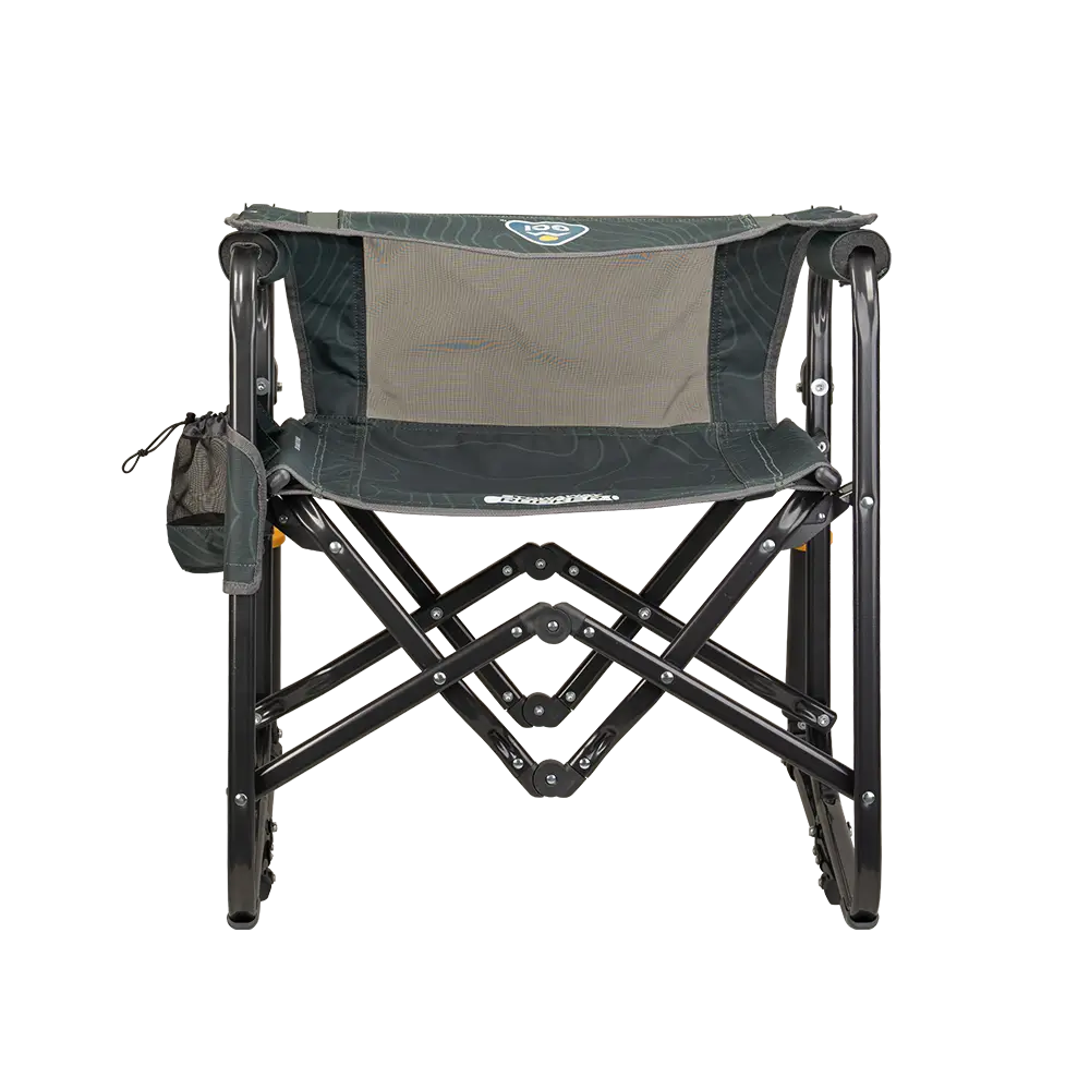 Heavy-Duty Freestyle Stowaway Rocker - Choice 794 - Patented Spring-Action Rocking Chair for Camping Detail