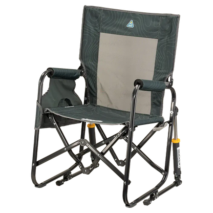 Heavy-Duty Freestyle Stowaway Rocker - Choice 794 - Patented Spring-Action Rocking Chair for Camping Detail