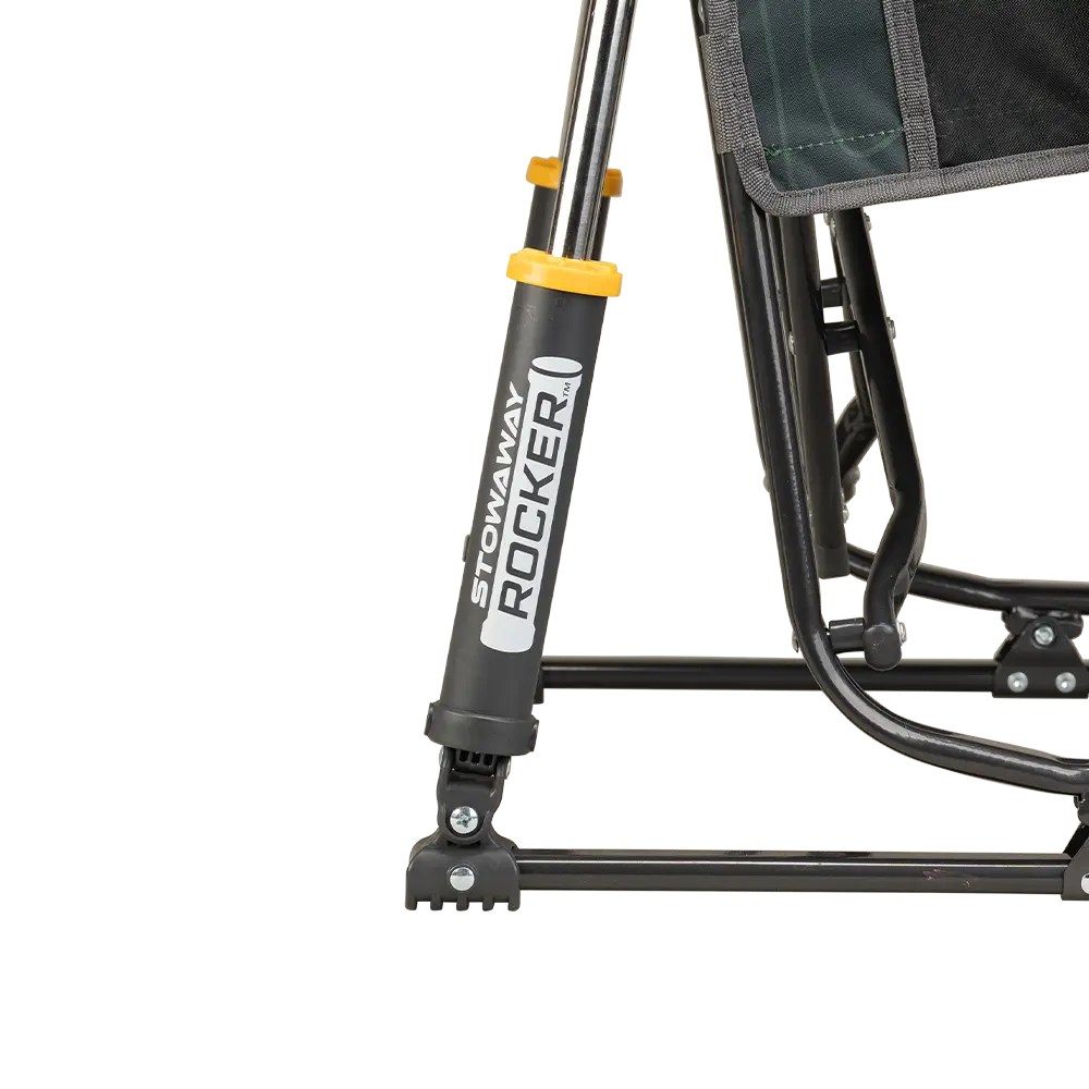 Heavy-Duty Freestyle Stowaway Rocker - Choice 794 - Patented Spring-Action Rocking Chair for Camping Detail