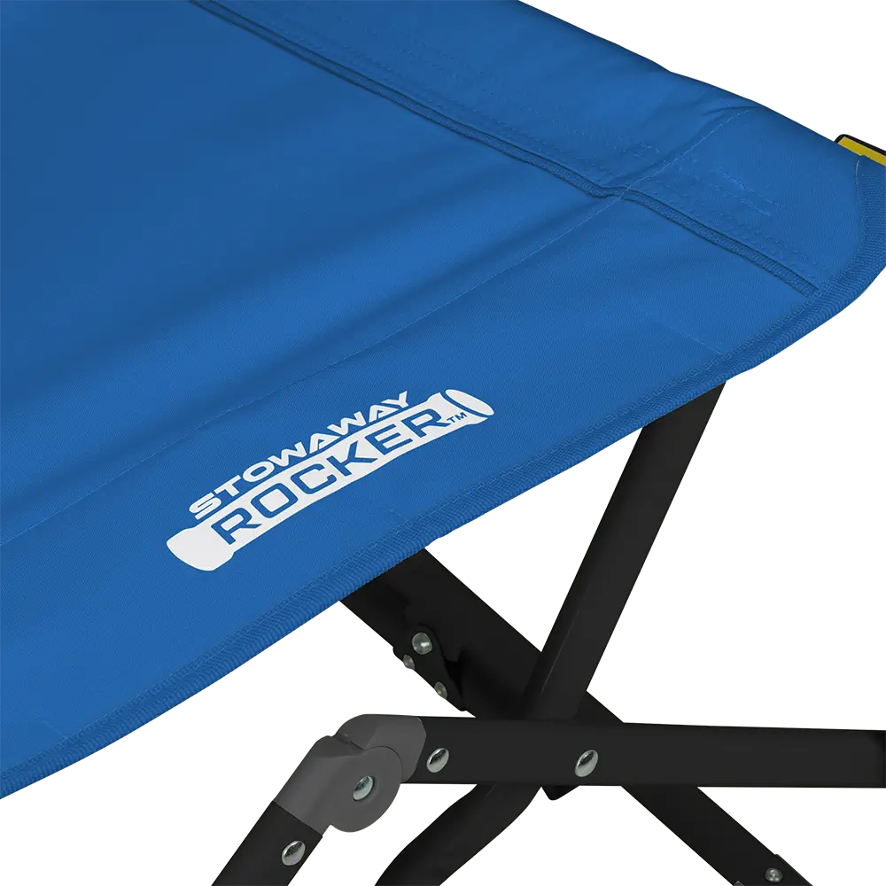 Heavy-Duty Freestyle Stowaway Rocker - Choice 794 - Patented Spring-Action Rocking Chair for Camping Detail