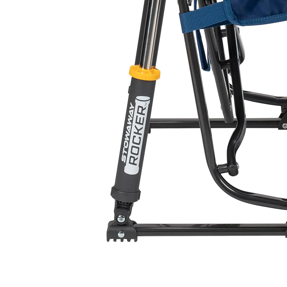 Heavy-Duty Freestyle Stowaway Rocker - Choice 794 - Patented Spring-Action Rocking Chair for Camping Detail