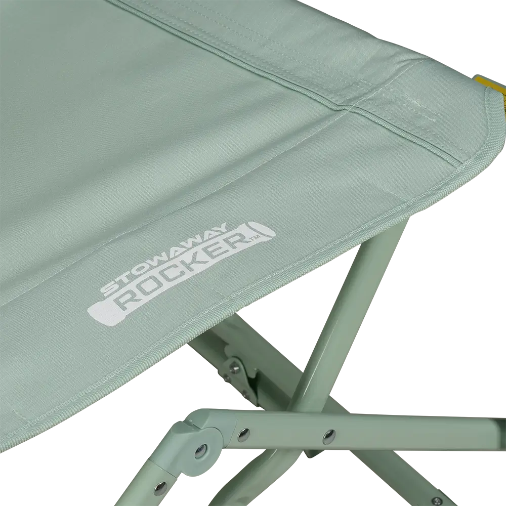 Heavy-Duty Freestyle Stowaway Rocker - Choice 794 - Patented Spring-Action Rocking Chair for Camping Detail