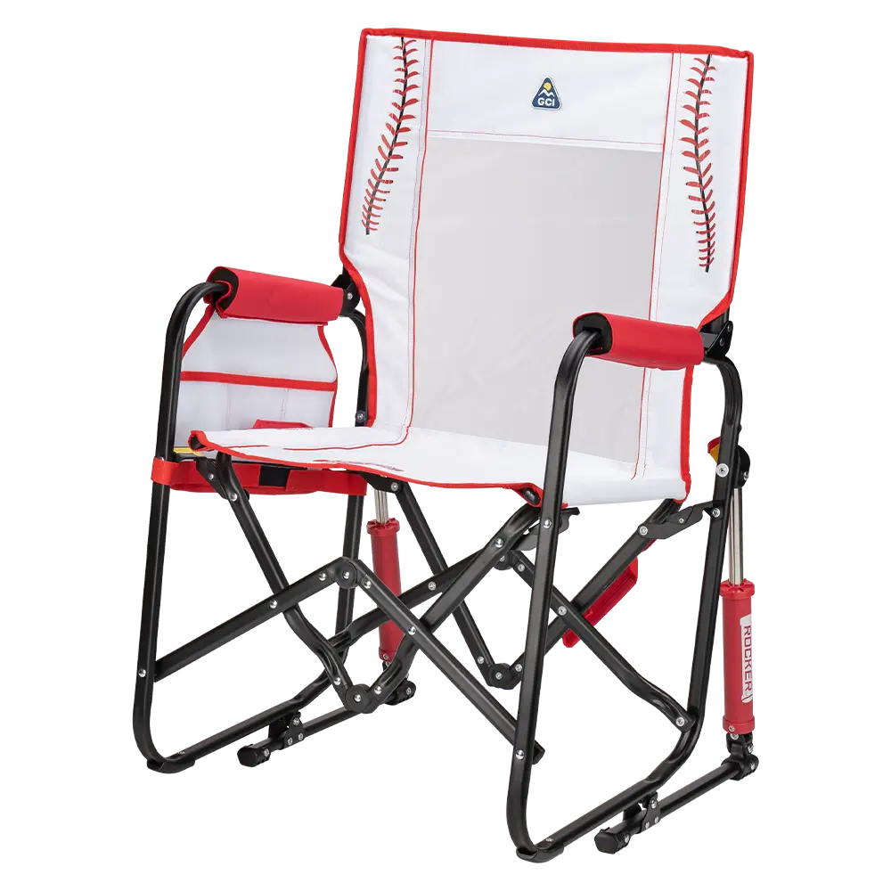 Heavy-Duty Freestyle Stowaway Rocker - Choice 794 - Patented Spring-Action Rocking Chair for Camping Detail