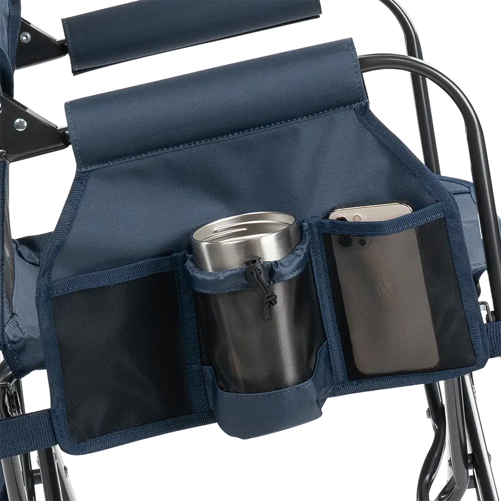 Heavy-Duty Freestyle Stowaway Rocker - Choice 794 - Patented Spring-Action Rocking Chair for Camping Detail