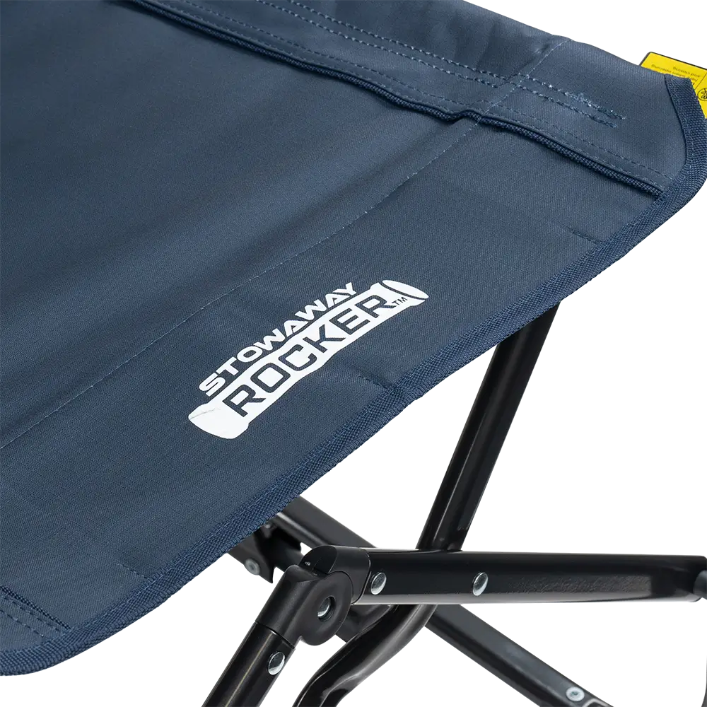Heavy-Duty Freestyle Stowaway Rocker - Choice 794 - Patented Spring-Action Rocking Chair for Camping Detail