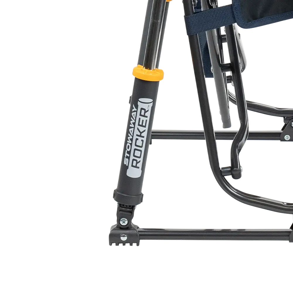 Heavy-Duty Freestyle Stowaway Rocker - Choice 794 - Patented Spring-Action Rocking Chair for Camping Detail