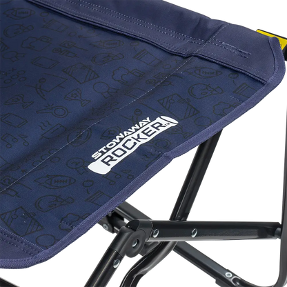 Heavy-Duty Freestyle Stowaway Rocker - Choice 794 - Patented Spring-Action Rocking Chair for Camping Detail