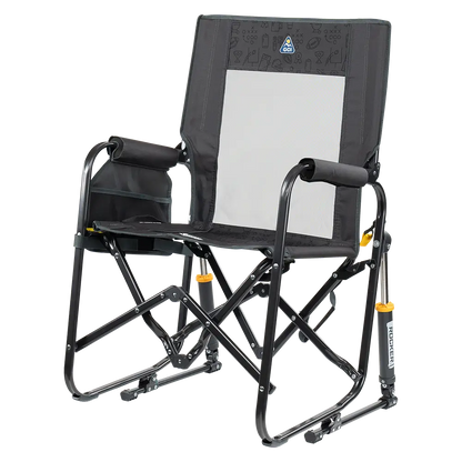 Heavy-Duty Freestyle Stowaway Rocker - Choice 794 - Patented Spring-Action Rocking Chair for Camping Detail